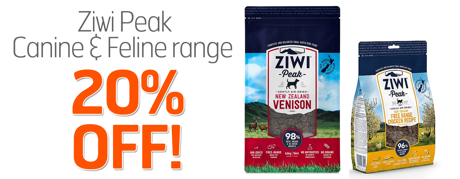 Ziwi Peak brand offer